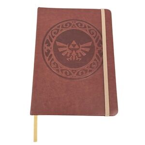 Nintendo The Legend of Zelda Journal Embossed Hylian Crest Officially Licensed